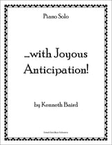 With Joyous Anticipation piano sheet music cover